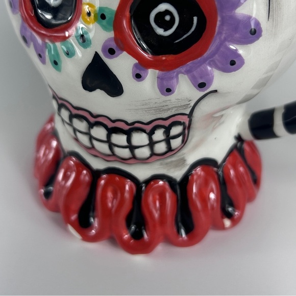 Blue Sky Heather Goldminc 2022 Halloween Mug Three Small chips on bottom front - Picture 5 of 5